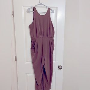 All in Motion, Medium, Lilac Jumpsuit